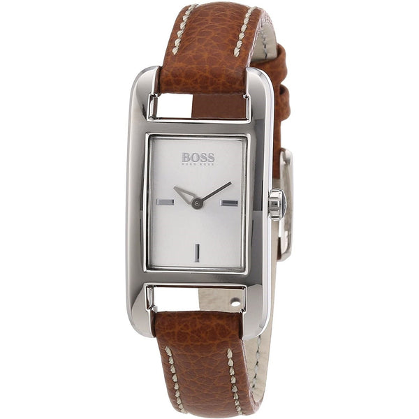 Hugo Boss Women's 1502335 Signature Brown Leather Watch