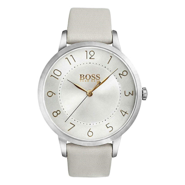 Hugo Boss Women's 1502405 Eclipse White Leather Watch