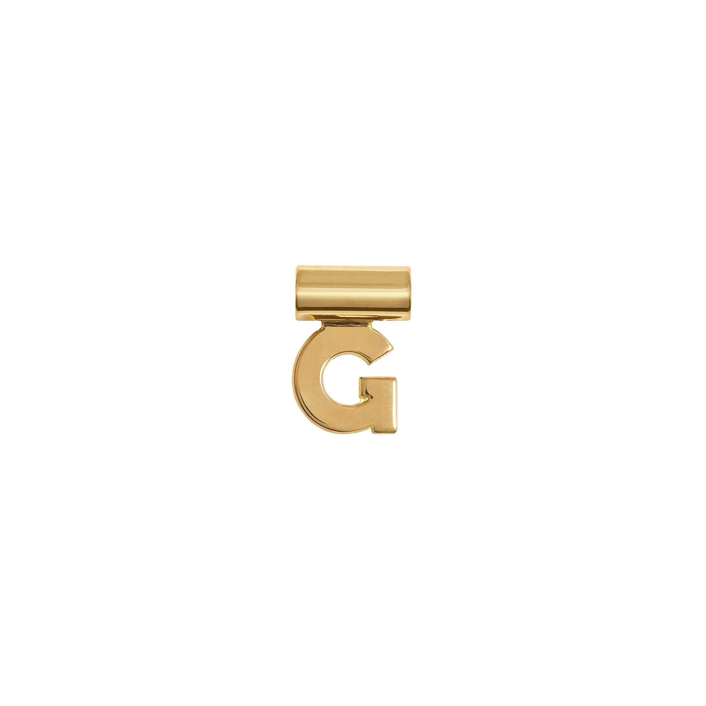 SeiMia Gold Pendant, Letter G