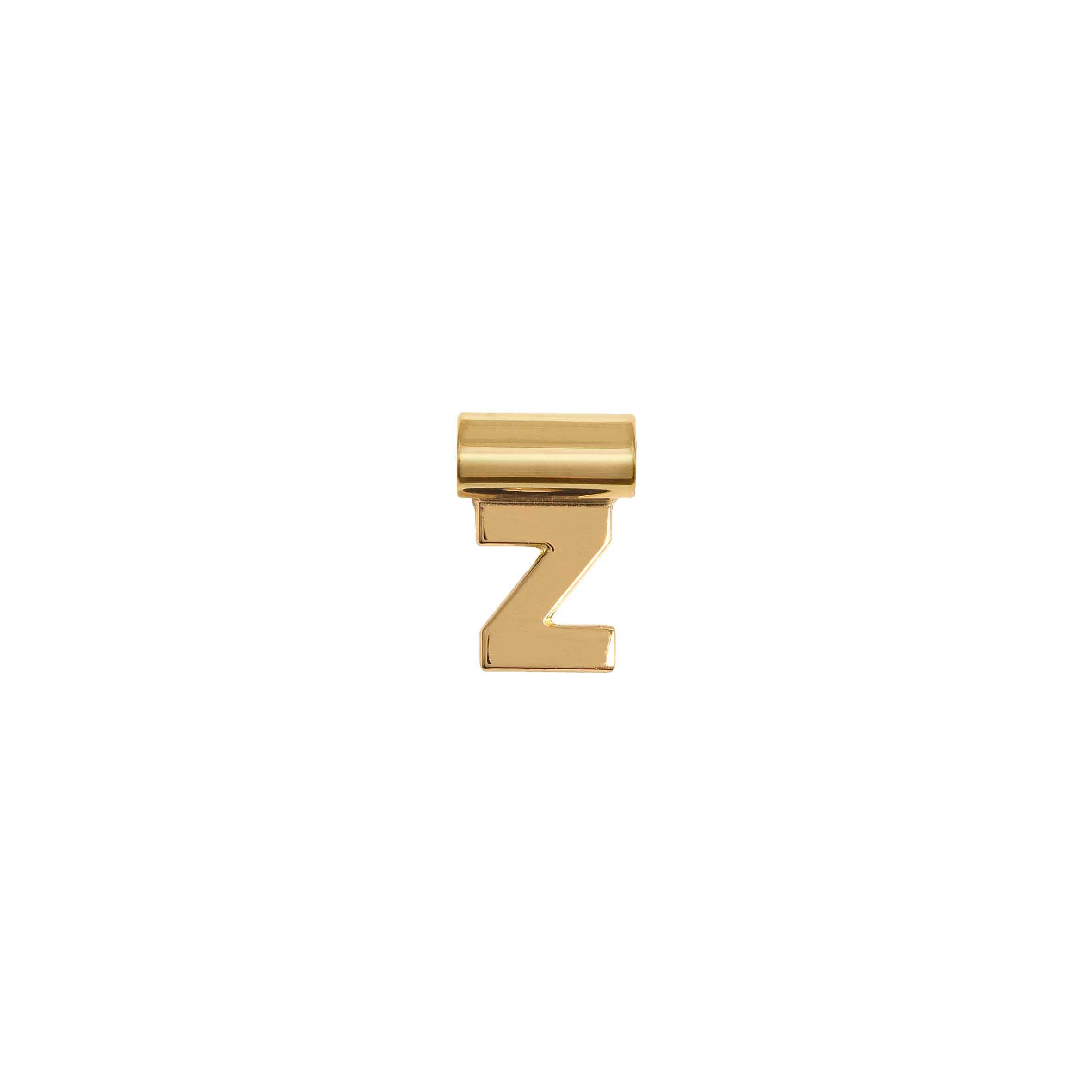 SeiMia Gold Pendant, Letter Z