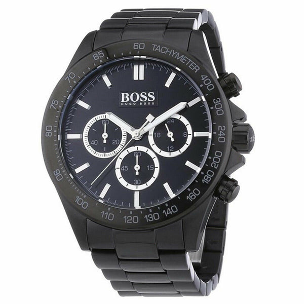 Hugo Boss Men's 1512961 Hugo Boss Chronograph Chronograph Black Stainless Steel Watch
