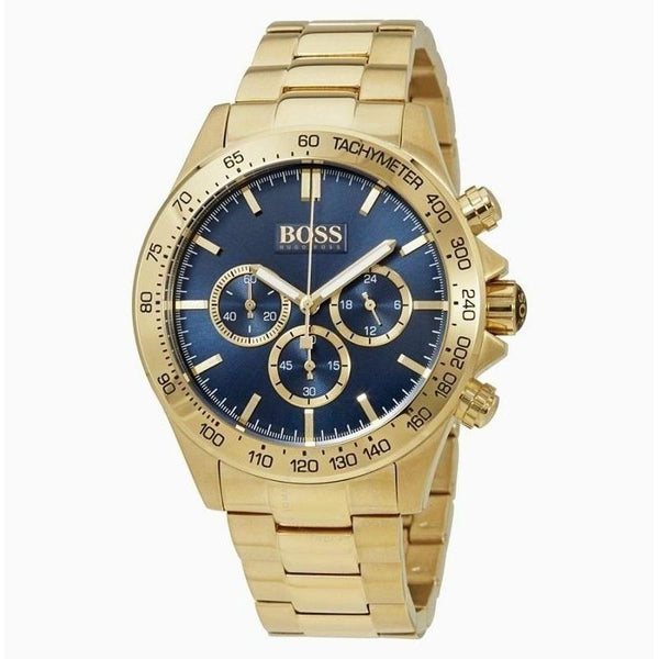 Hugo Boss Men's 1513340 Ikon Chronograph Gold-Tone Stainless Steel Watch