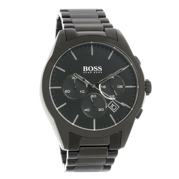 Hugo Boss Men's 1513365 Onyx Chronograph Black Stainless Steel Watch