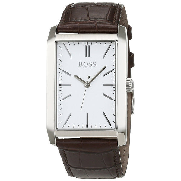 Hugo Boss Men's 1513480 Greg Brown Leather Watch