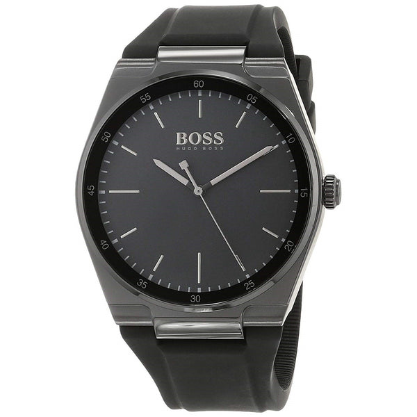 Hugo Boss Men's 1513565 Magnitude Black Silicone Watch