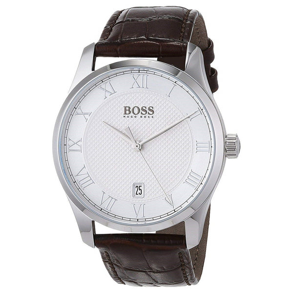 Hugo Boss Men's 1513586 Master Brown Leather Watch
