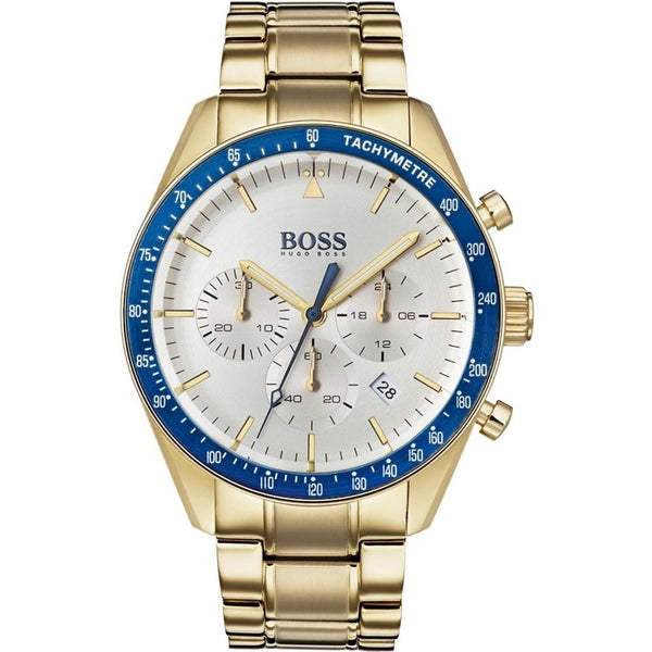 Hugo Boss Men's 1513631 Trophy Chronograph Gold-Tone Stainless Steel Watch