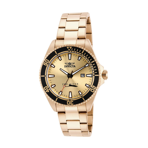Invicta Men's 15186 Pro Diver Gold-Tone Stainless Steel Watch
