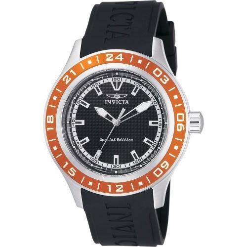 Invicta Men's 15225 Specialty Black Polyurethane Watch