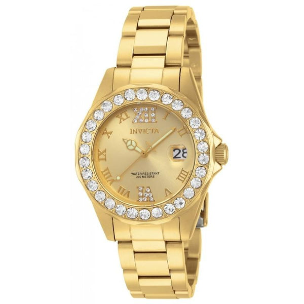 Invicta Women's 15252 Pro Diver Gold-Tone Stainless Steel Watch