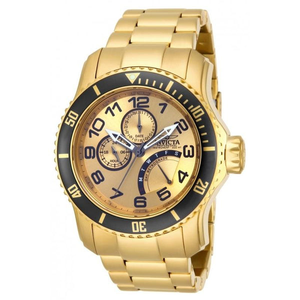 Invicta Men's 15343 Pro Diver Scuba Chronograph Gold-Tone Stainless Steel Watch