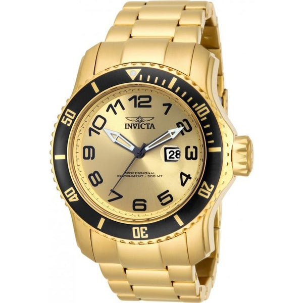 Invicta Men's 15350 Pro Diver Gold-Tone Stainless Steel Watch
