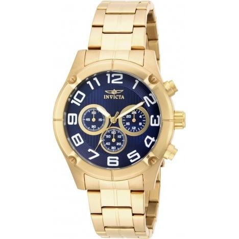 Invicta Men's 15371 Specialty Chronograph Gold-tone Stainless Steel Watch