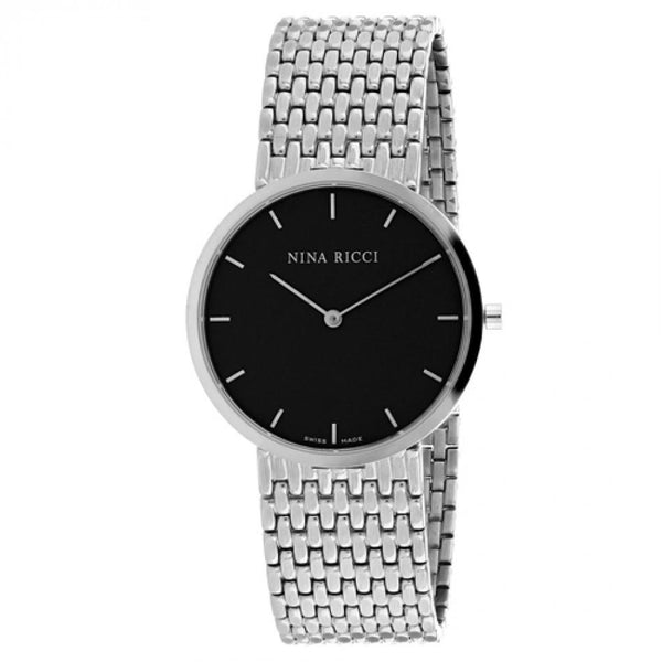 Nina Ricci Women's 15380M Classic Stainless Steel Mesh Watch