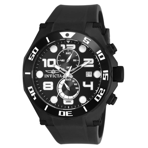 Invicta Men's 15397 Pro Diver Black Polyurethane Watch
