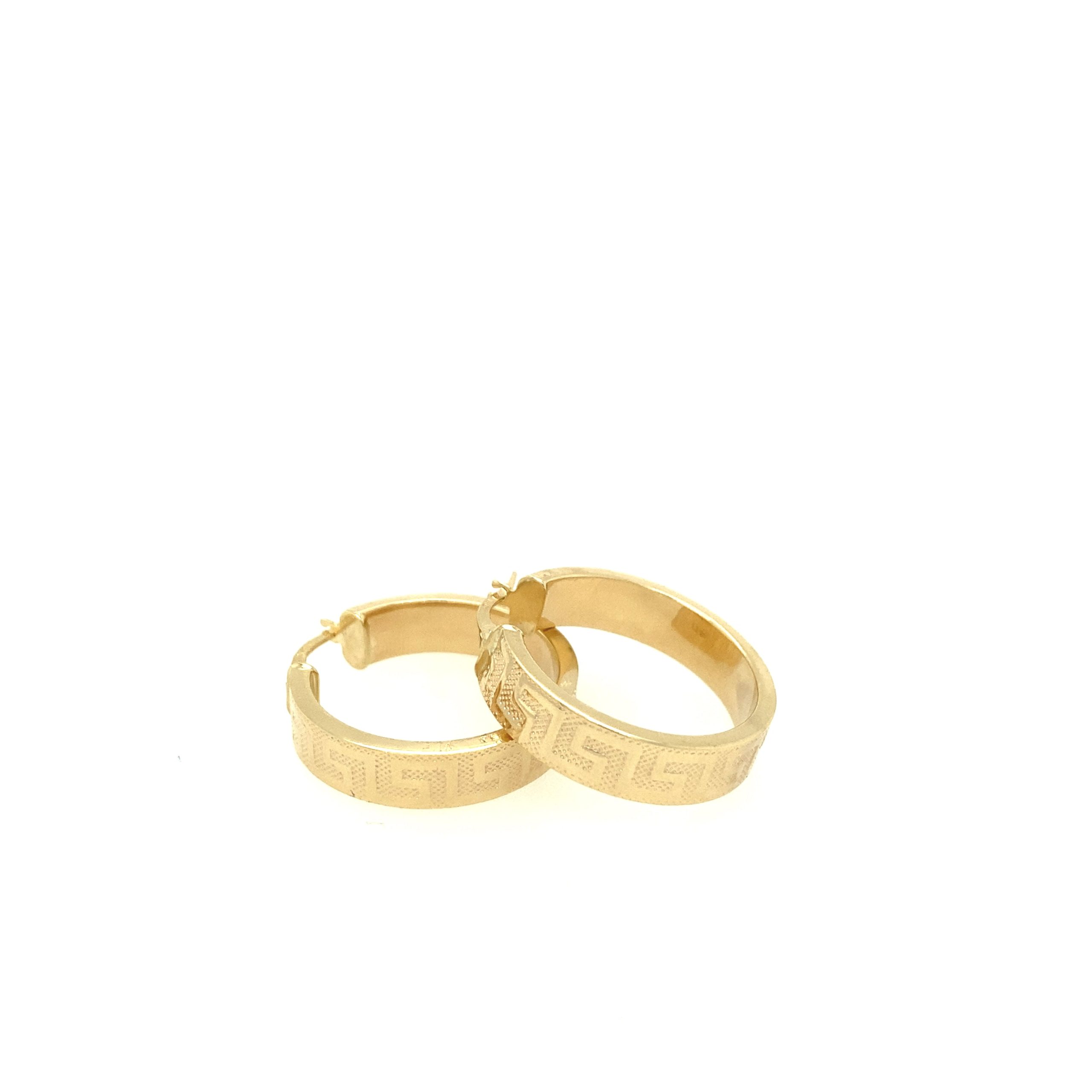 MEDIUM EARRINGS HOOPS