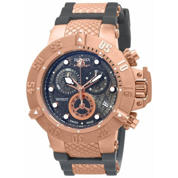 Invicta Men's 15805 Subaqua Noma III Chronograph Grey Polyurethane Watch