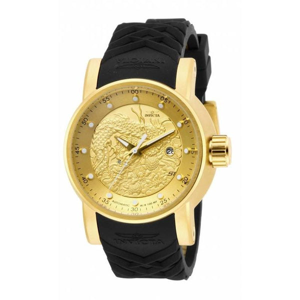 Invicta Men's 15863 S1 Rally Automatic Black Polyurethane Watch