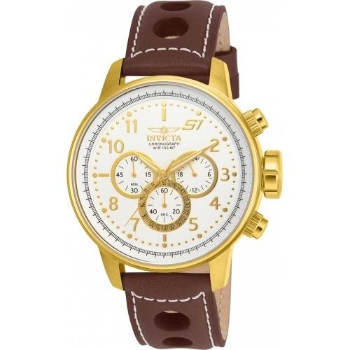 Invicta Men's 16011 S1 Rally Brown Leather Watch
