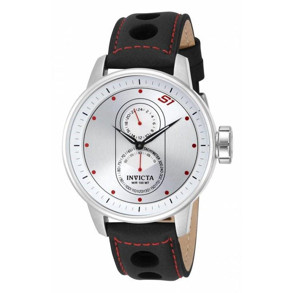 Invicta Men's 16019 S1 Rally Multi-Function Black Leather Watch