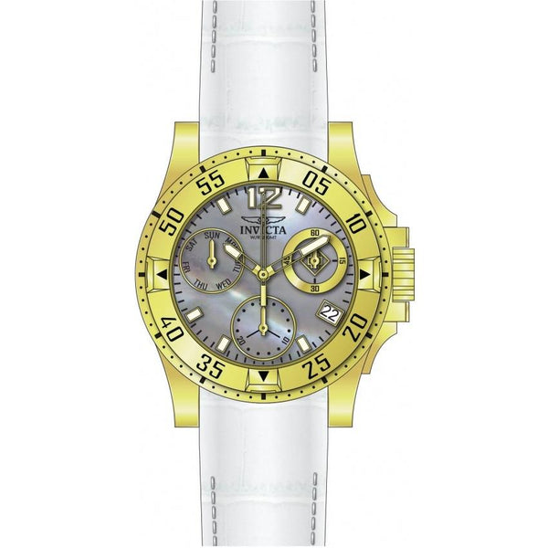 Invicta Women's 16099 Excursion Chronograph White Leather Watch
