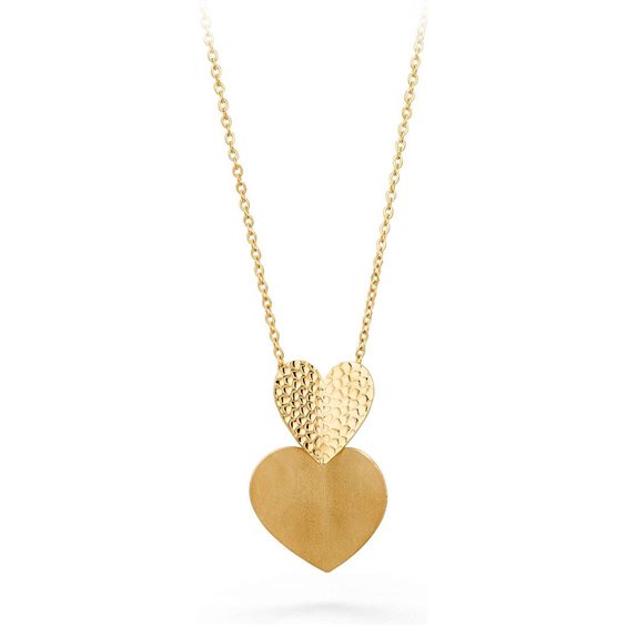 Heart Beat Necklace Gold
