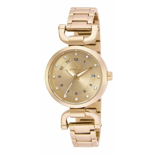 Invicta Women's 16225 Angel Gold-Tone Stainless Steel Watch