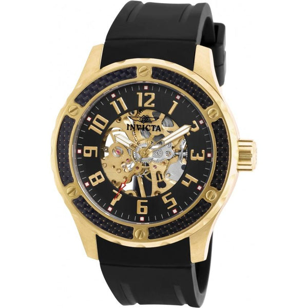 Invicta Men's 16279 Specialty Mechanical Black Polyurethane Watch