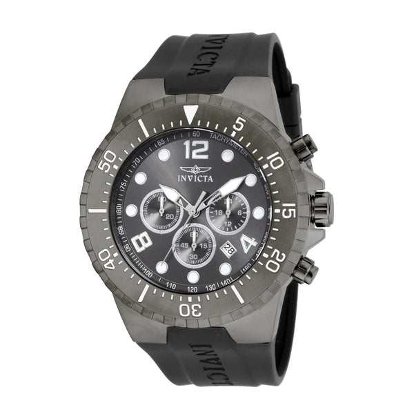 Invicta Men's 16750 Specialty Black Polyurethane Watch