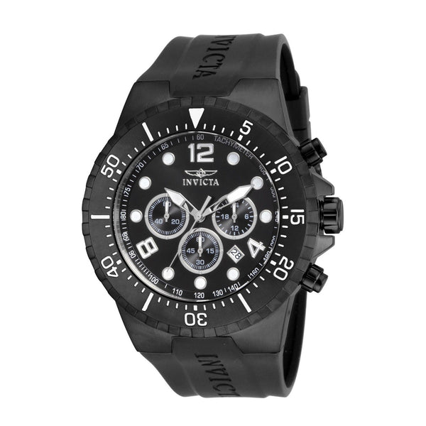Invicta Men's 16751 Specialty Black Polyurethane Watch