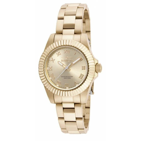 Invicta Women's 16762 Pro Diver Gold-Tone Stainless Steel Watch