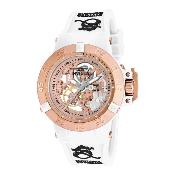 Invicta Women's 16801 Subaqua Noma III Mechanical White Silicone Watch