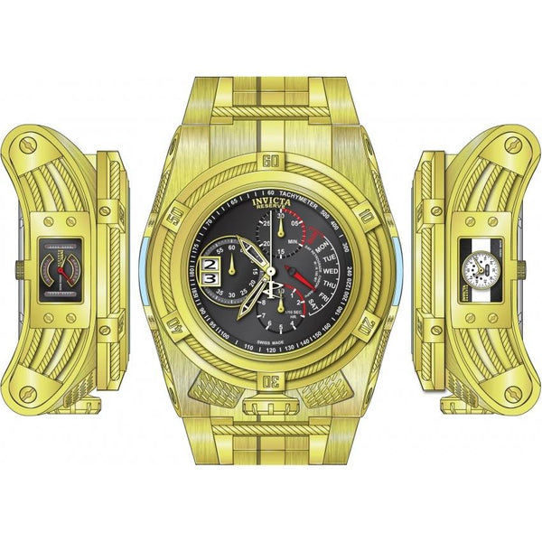 Invicta Men's 16956 Bolt Multi-Function Gold-Tone Stainless Steel Watch