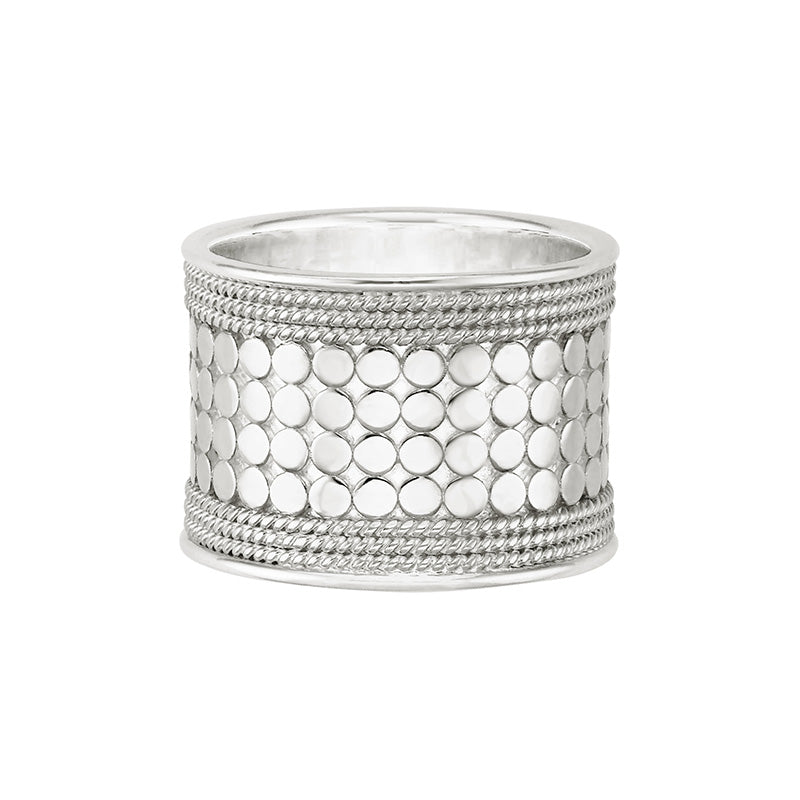 Ana Beck Sterling silver Band Ring - Silver