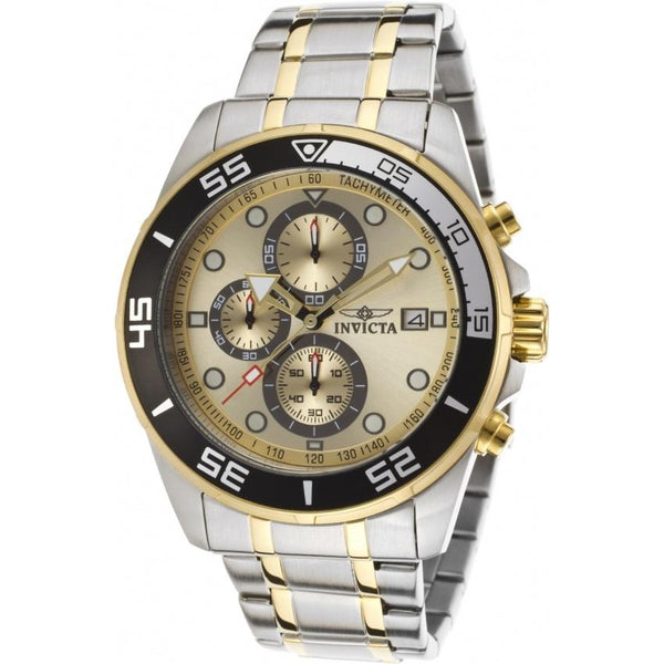 Invicta Men's 17014 Specialty Gold-Tone and Silver Stainless Steel Watch
