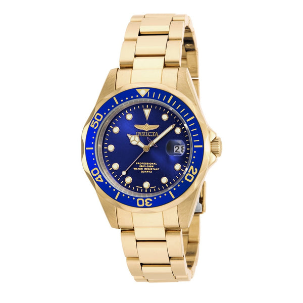 Invicta Men's 17052 Pro Diver Gold-Tone Stainless Steel Watch