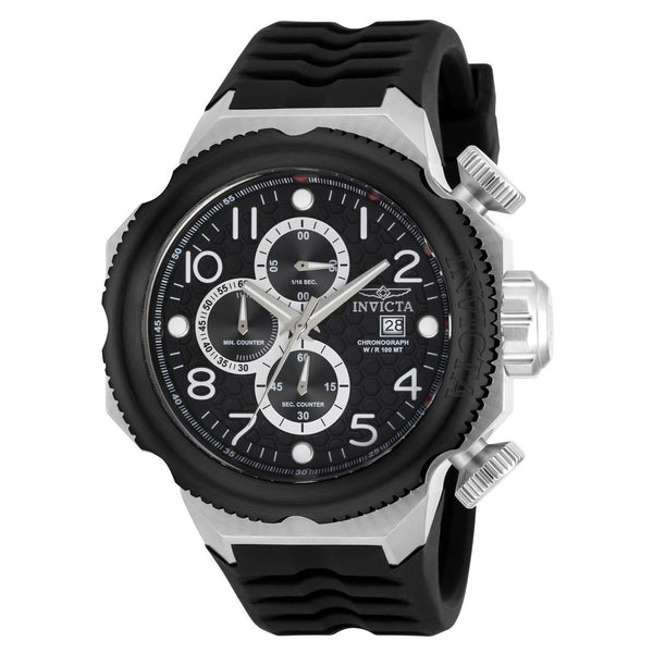 Invicta Men's 17169 I-Force Black Silicone Watch