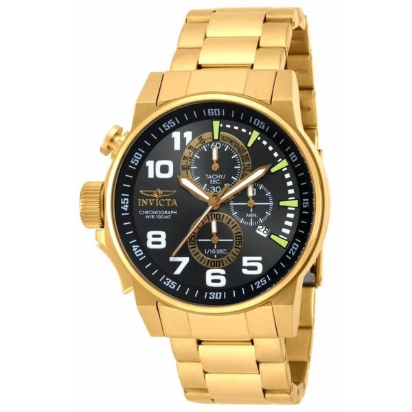 Invicta Men's 17416 I-Force Chronograph Gold-Tone Stainless Steel Watch