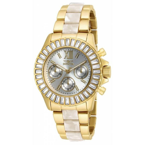 Invicta Women's 17491 Angel Chronograph Gold-Tone Stainless Steel Watch