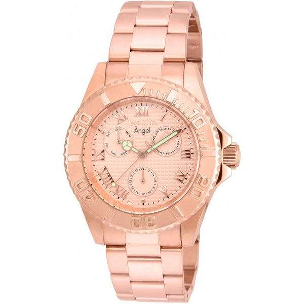 Invicta Women's 17525 Angel Rose-tone Stainless Steel Watch