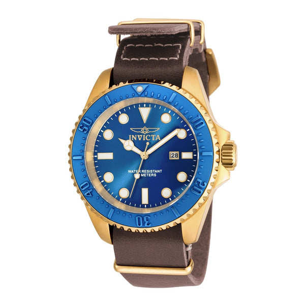 Invicta Men's 17581 Pro Diver Brown Leather Watch