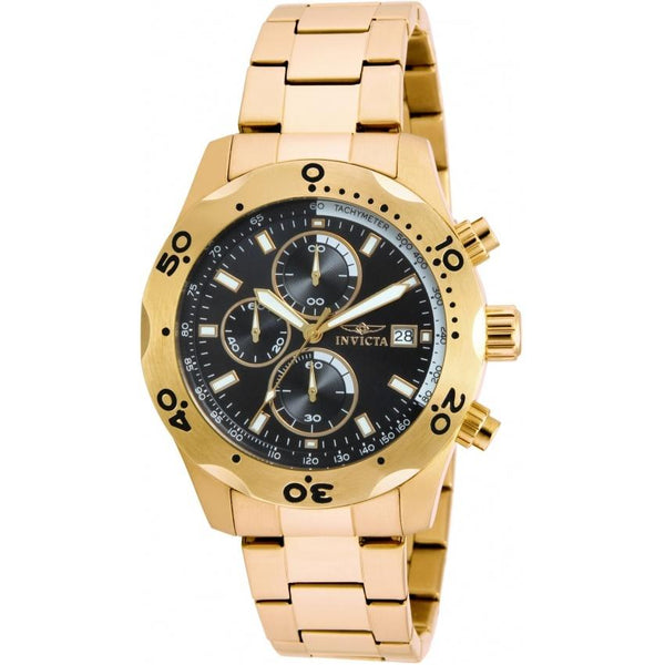 Invicta Men's 17751 Specialty Gold-tone Stainless Steel Watch