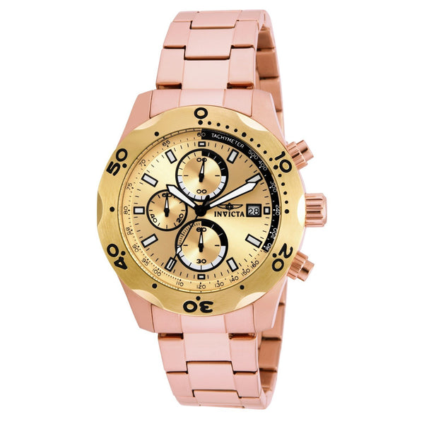Invicta Men's 17755 Specialty Rose-Tone Stainless Steel Watch