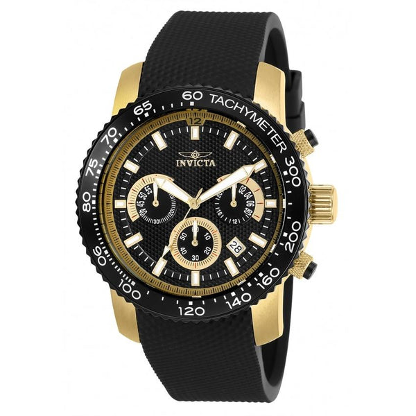 Invicta Men's 17774 Specialty Black Silicone Watch