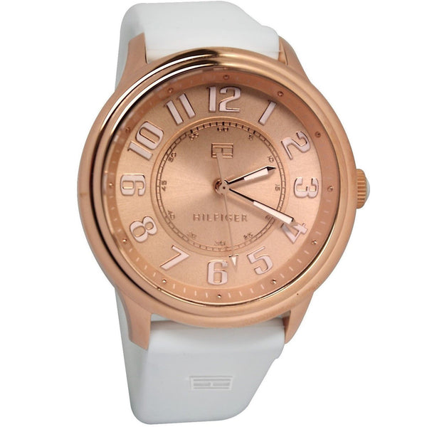 Tommy Hilfiger Women's 1781286 White Silicone Watch