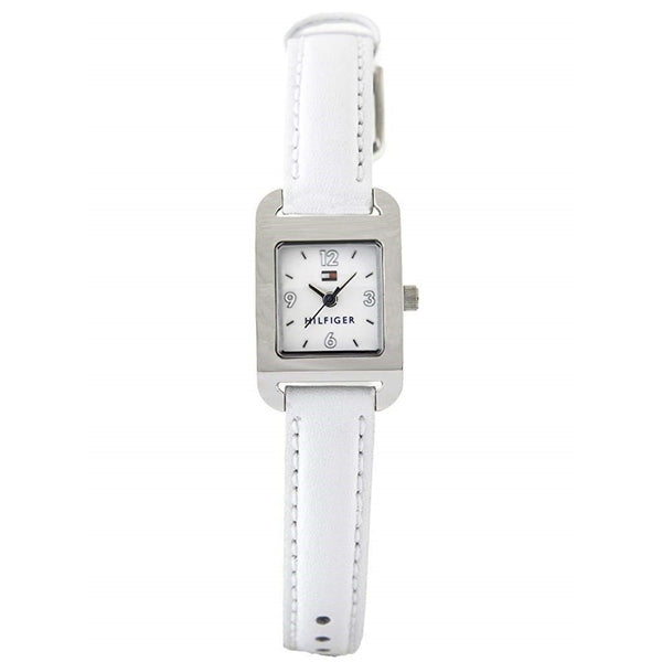Tommy Hilfiger Women's 1781530 Communion  White Leather Watch