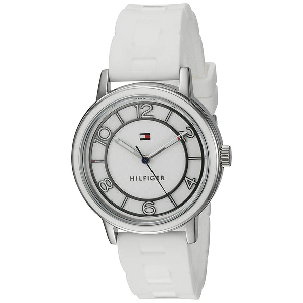Tommy Hilfiger Women's 1781667 Nina White Silicone Watch
