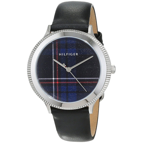 Tommy Hilfiger Women's 1781857 Classic Black Leather Watch