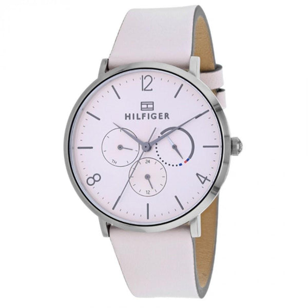 Tommy Hilfiger Women's 1782034 Jenna Pink Leather Watch