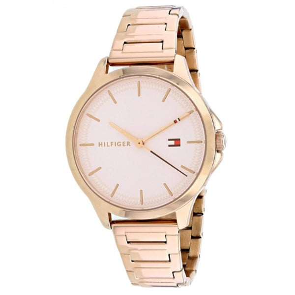 Tommy Hilfiger Women's 1782087 Analog Rose Gold-Tone Stainless Steel Watch